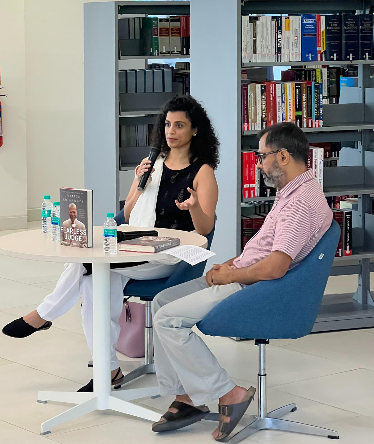 Book talk at Shiv Nadar